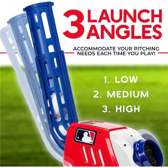 Franklin Sports Kids Pitching Machine - Plastic Baseball Pitching Machine - Picture 4 of 7